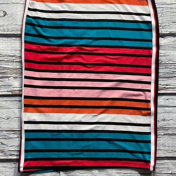 Derek Heart Womens Dress size Small Multicolor Stripe Soft Stretch Tank Sundress - Picture 10 of 10